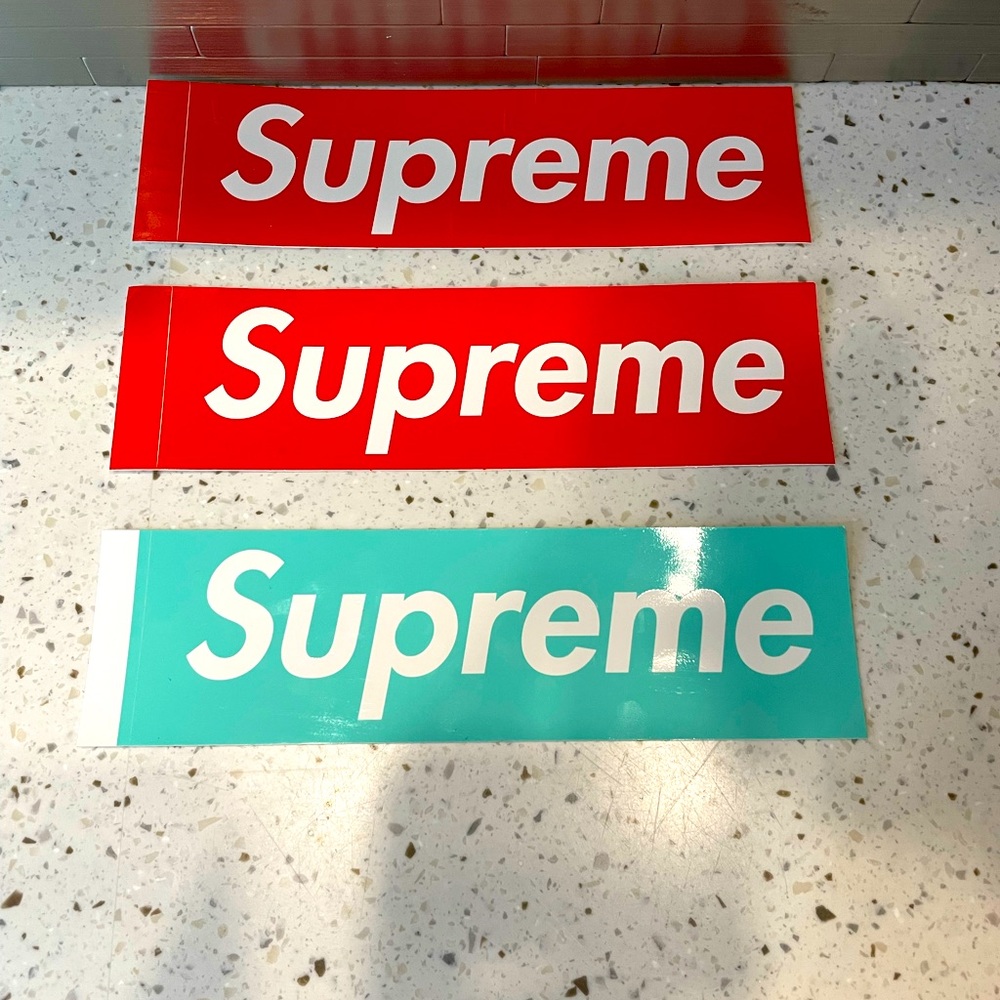 Tiffany & Co Supreme Sticker Set